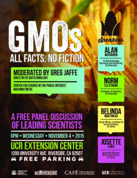 GMOs All Facts No Fiction flyer